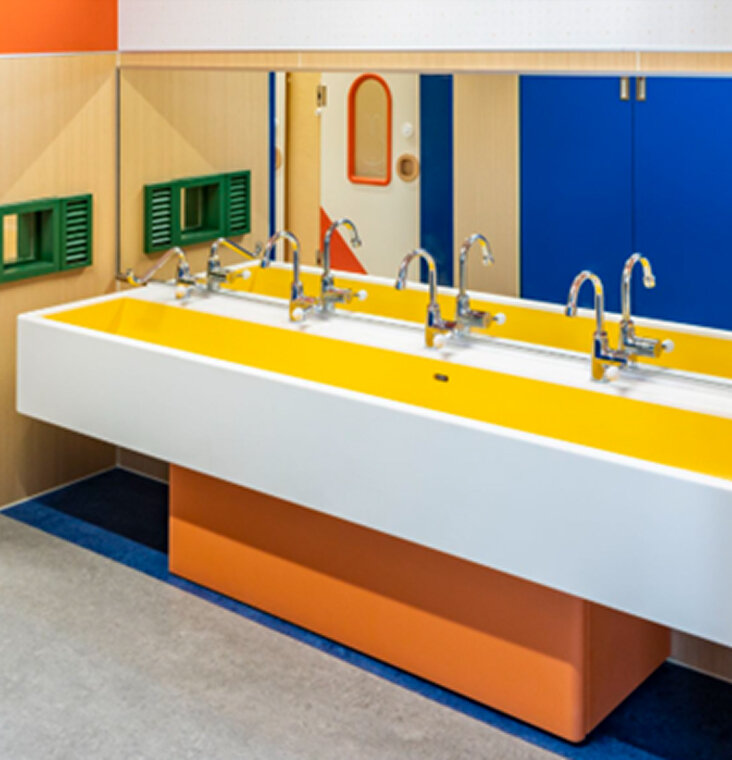 こども用手洗いカウンター