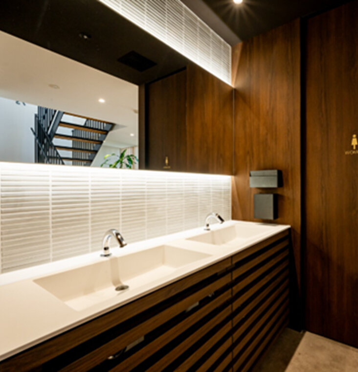 洗面カウンター