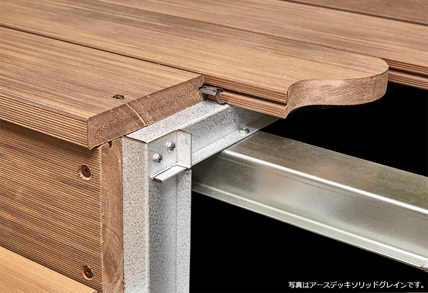 遮熱・帯電抑制機能が備わった無垢形状人工木デッキ材 発売 ~廃材を使用し天然木の質感を再現~