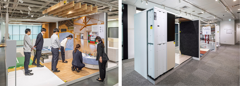 体験型ショールームツアーも実施！