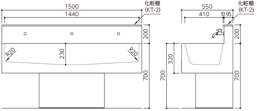 フラップES キャンチ デュオ図面