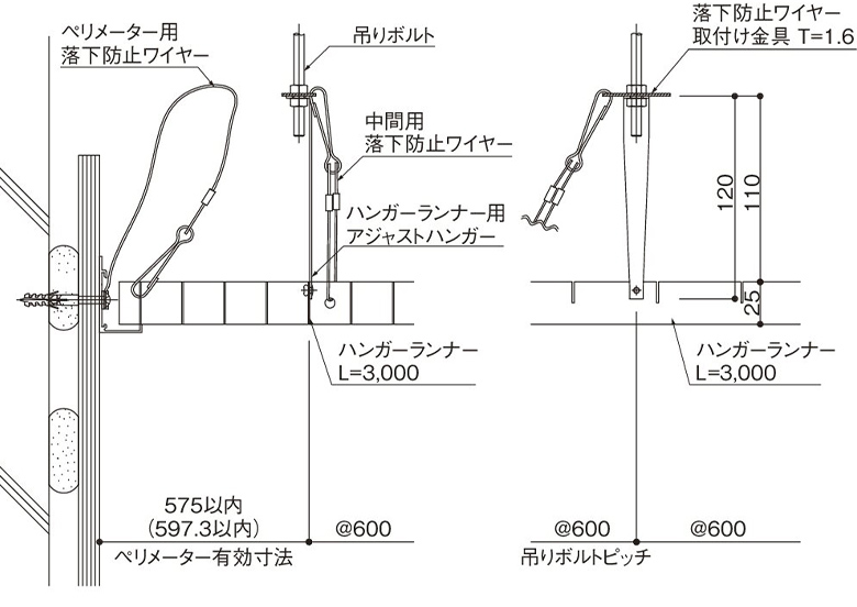 大型・小型格子ルーバー オプション