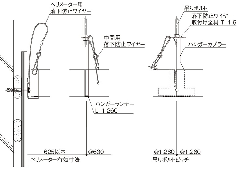 大型・小型格子ルーバー オプション