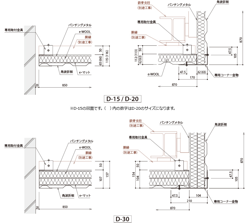 端部詳細図