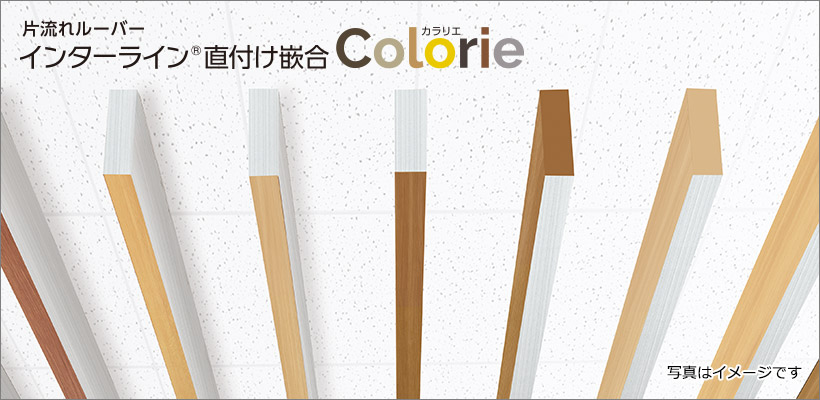 インターライン直付け嵌合カラリエ