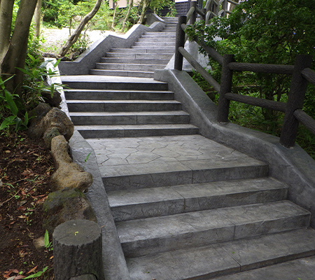 目地付き乱張り模様