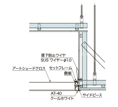 b断面図