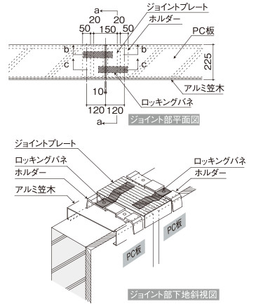 外壁層間変位追従システム アルウィトラロッキング対応システム