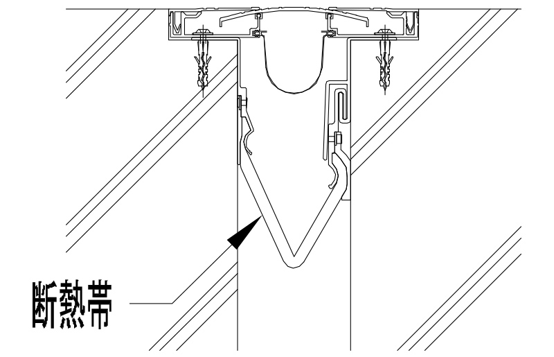 エキスパンションジョイントの断熱仕様