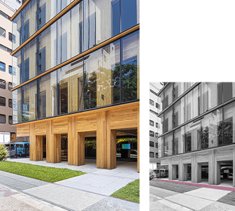 免震用エキスパンションジョイントカバー 施工事例