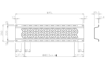 有孔折板AW