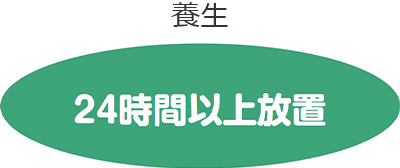 5.注入量の確認・養生