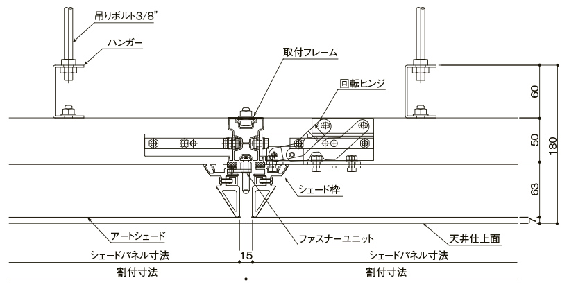 連結使用の場合・中間部