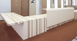 デザインの可能性を広げる人工大理石 コーリアン®