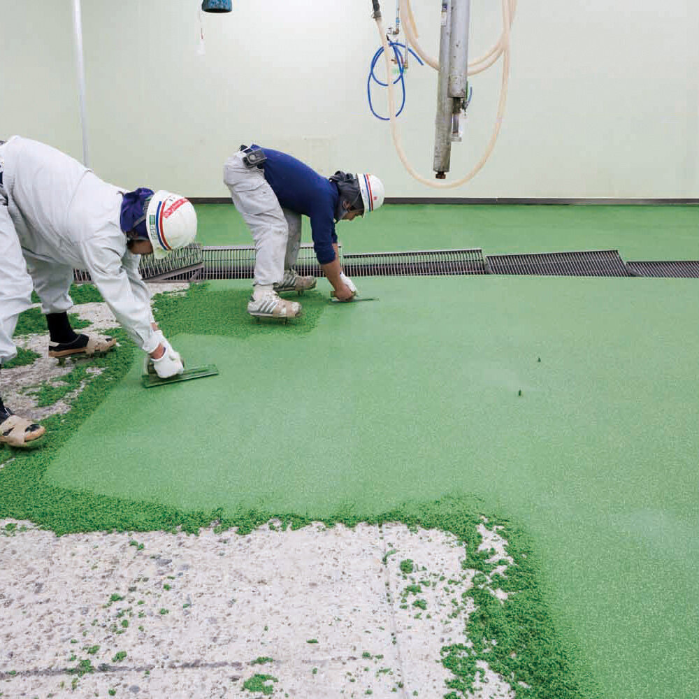 塗り床とは？（合成樹脂系）