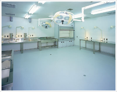 製薬会社 実験室の施工写真