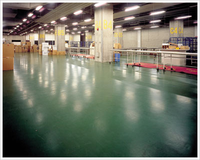 配送センターの施工写真