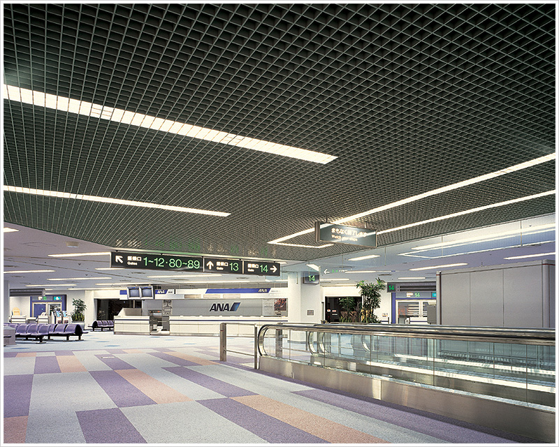 羽田空港ターミナル ビッグバードの施工写真