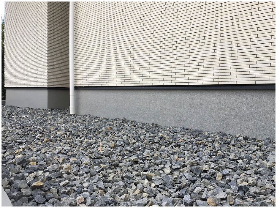個人邸の施工写真