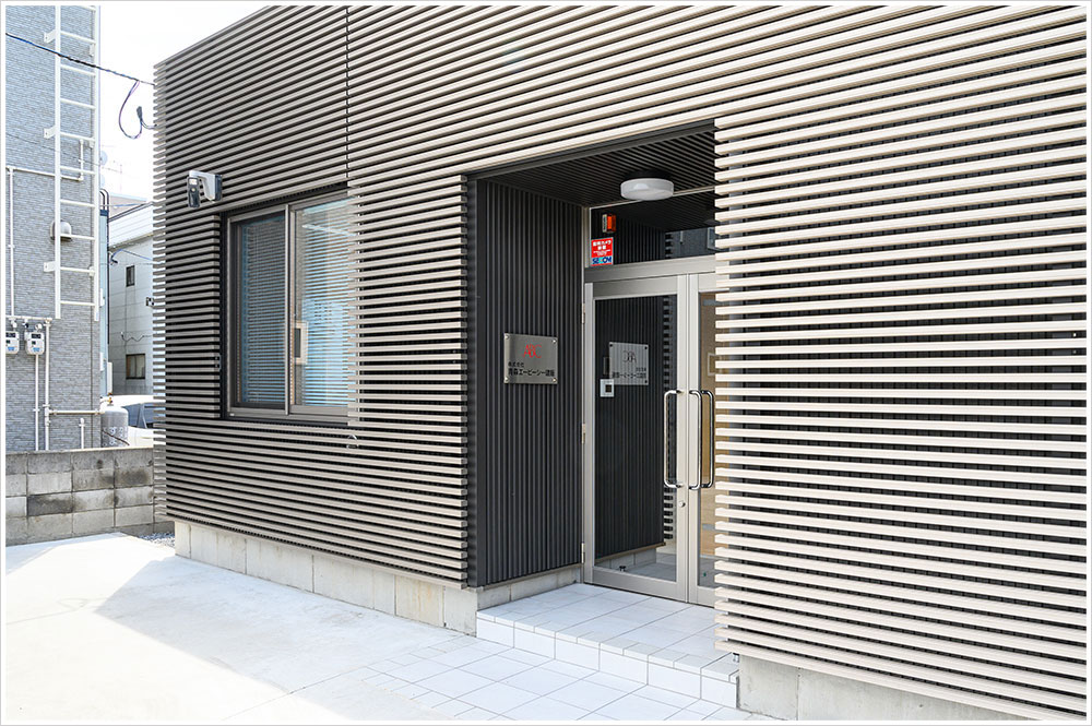 株式会社青森エービーシー建販 新社屋の施工写真