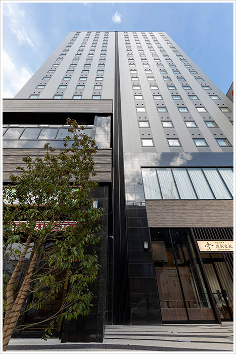 アパホテル＆リゾート〈新潟駅前大通〉の施工写真