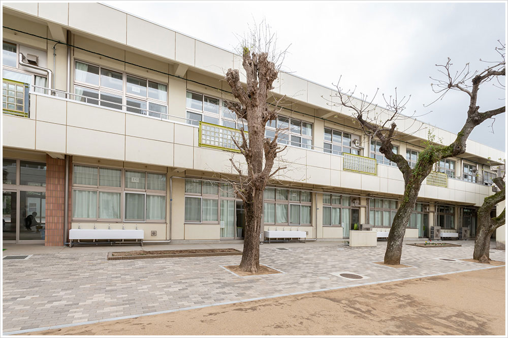 旭市立中央小学校の施工写真