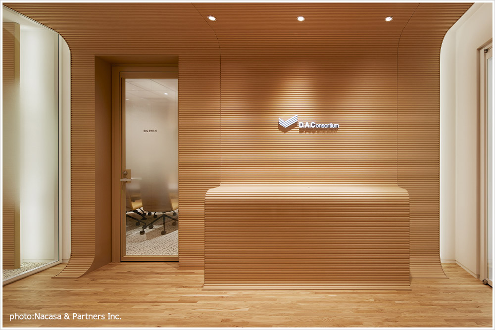 株式会社Hakuhodo DY ONE 新潟オフィス(旧社名:デジタル・アドバタイジング・コンソーシアム株式会社 新潟オフィス)の施工写真