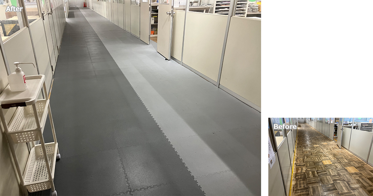 株式会社DI Palette 本社工場の施工写真