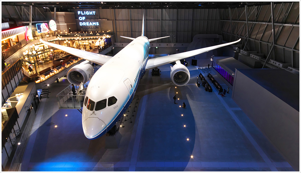 FLIGHT OF DREAMSの施工写真