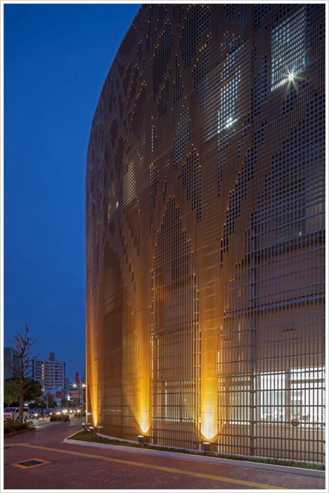 深田電機本社ビルの施工写真