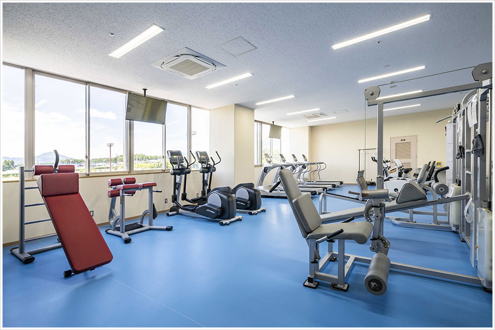 御殿場市体育館の施工写真