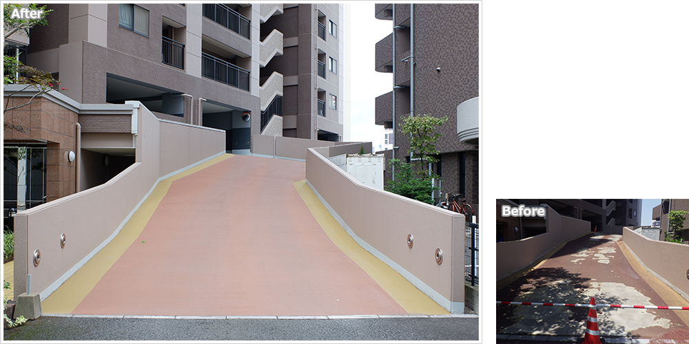 グリーンヒル高砂町改修工事の施工写真