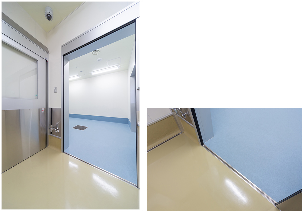 旭川市東旭川学校給食センターの施工写真