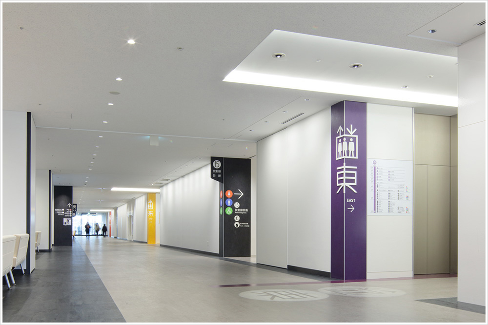 岩手医科大学附属病院の施工写真
