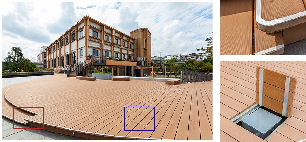 國學院大學たまプラーザキャンパスの施工写真