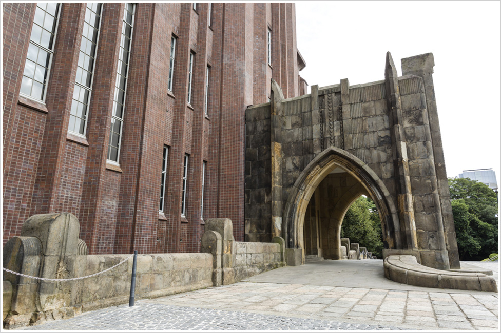 東京大学（本郷）講堂改修の施工写真