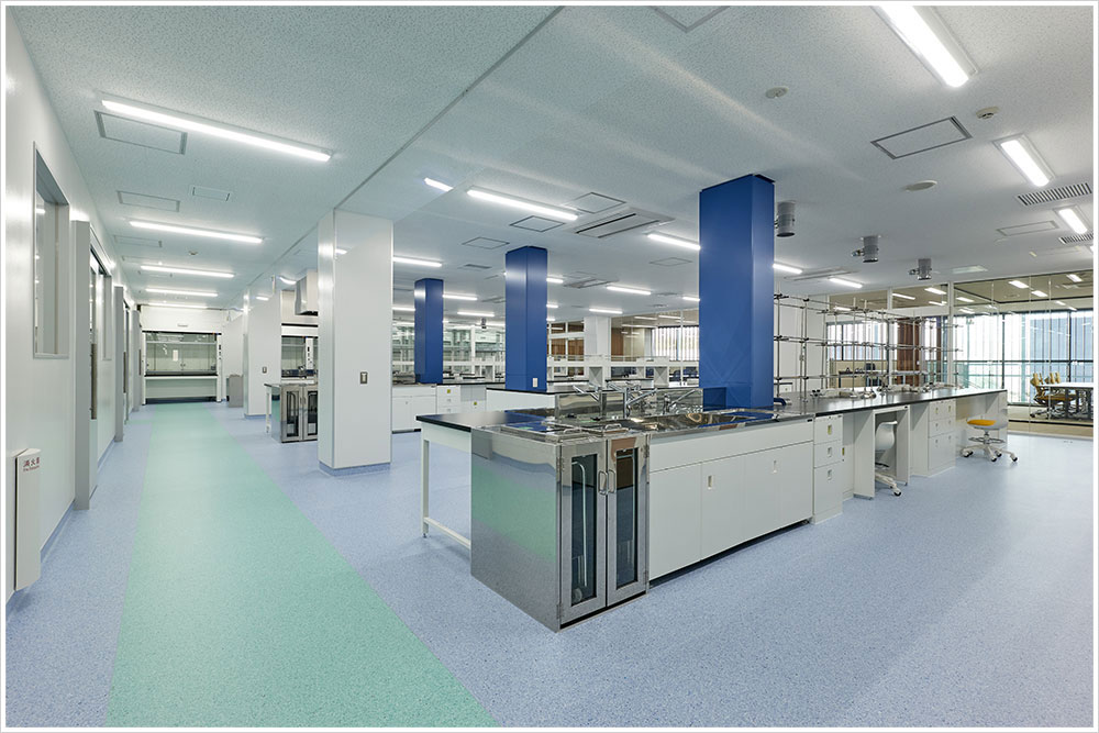 新日本理化株式会社 京都R&Dセンターの施工写真