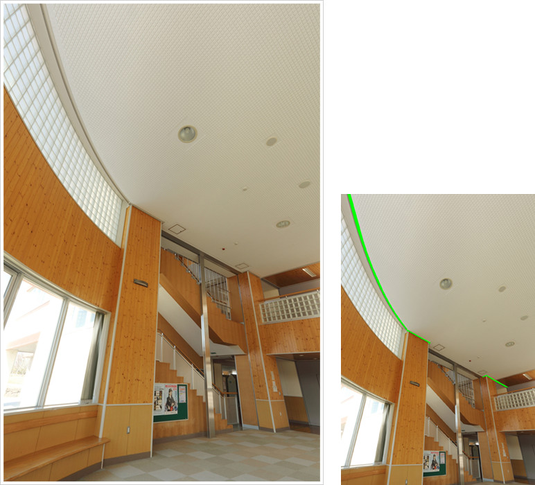 北海道根室高等学校の施工写真