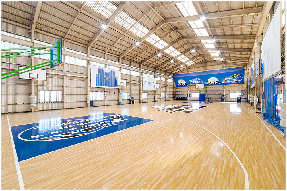 PBAアリーナの施工写真