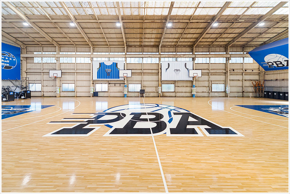PBAアリーナの施工写真