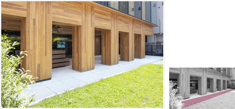 PortPlus 大林組横浜研修所の施工写真