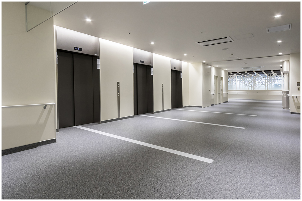 埼玉石心会病院の施工写真