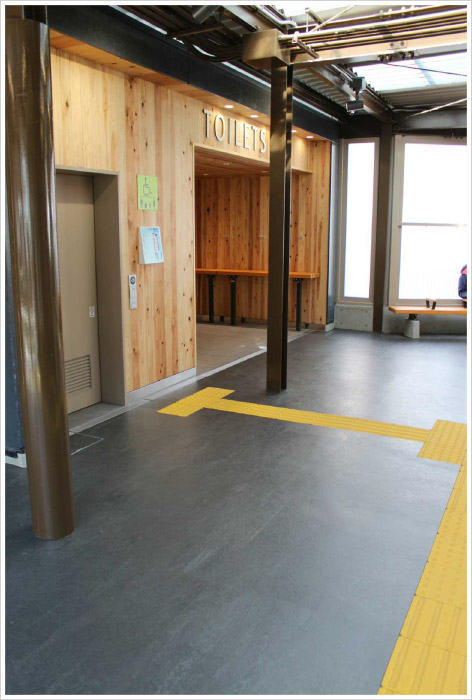 小田急電鉄 新松田駅の施工写真