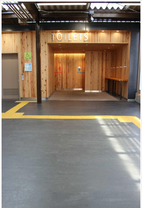 小田急電鉄 新松田駅の施工写真