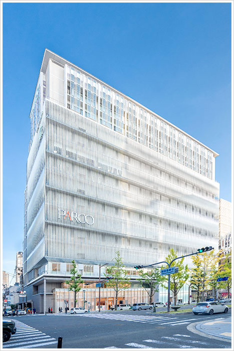 心斎橋PARCOの施工写真