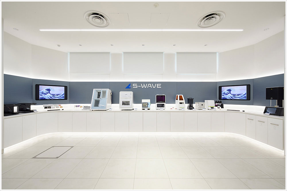 株式会社松風 ショールームの施工写真