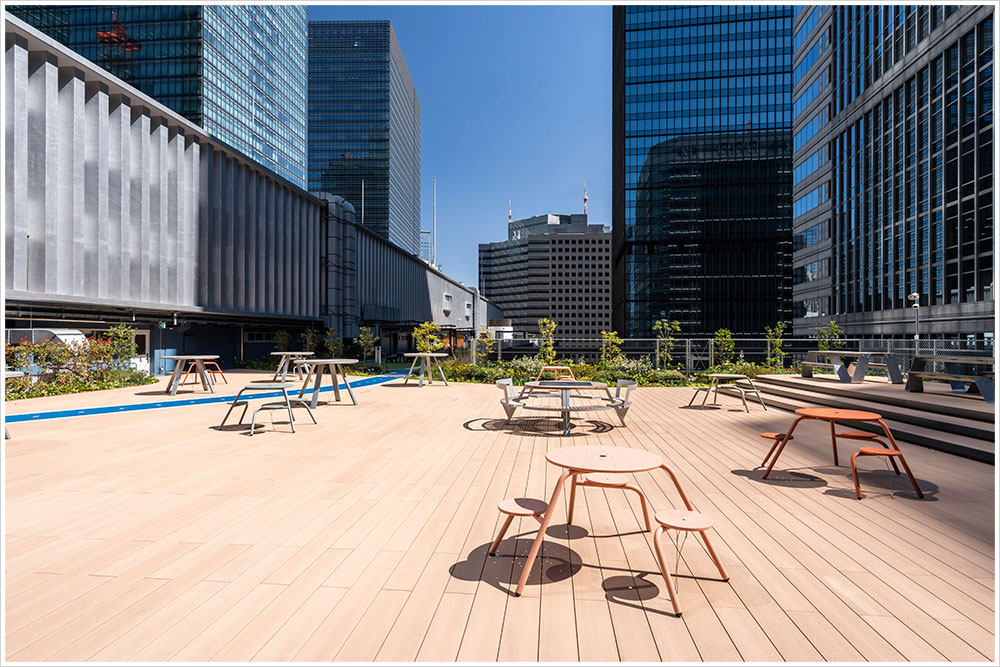 大手町ビル SKYLABの施工写真