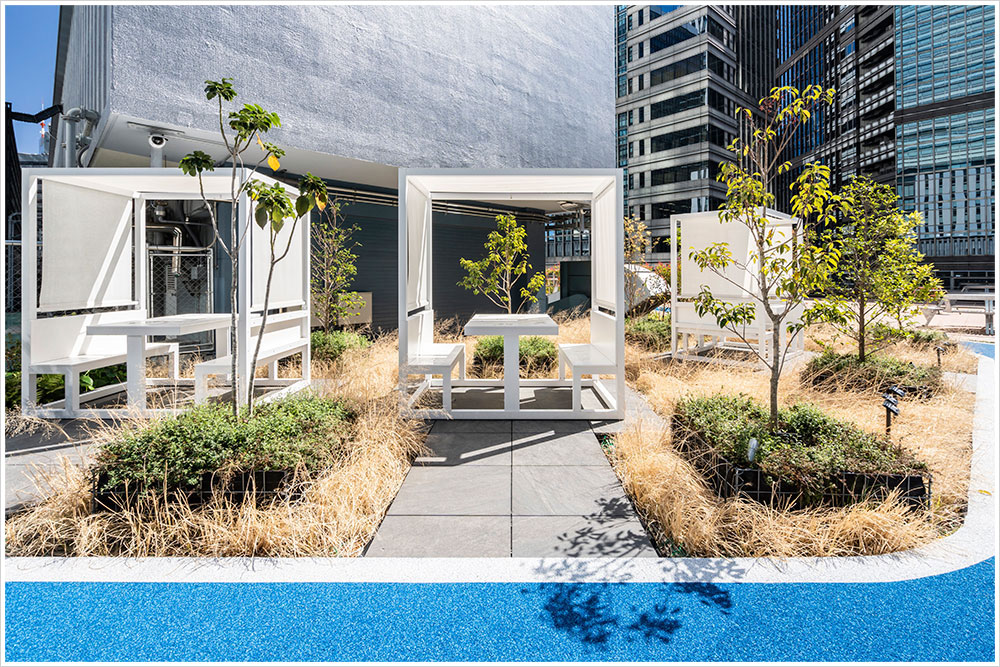 大手町ビル SKYLABの施工写真