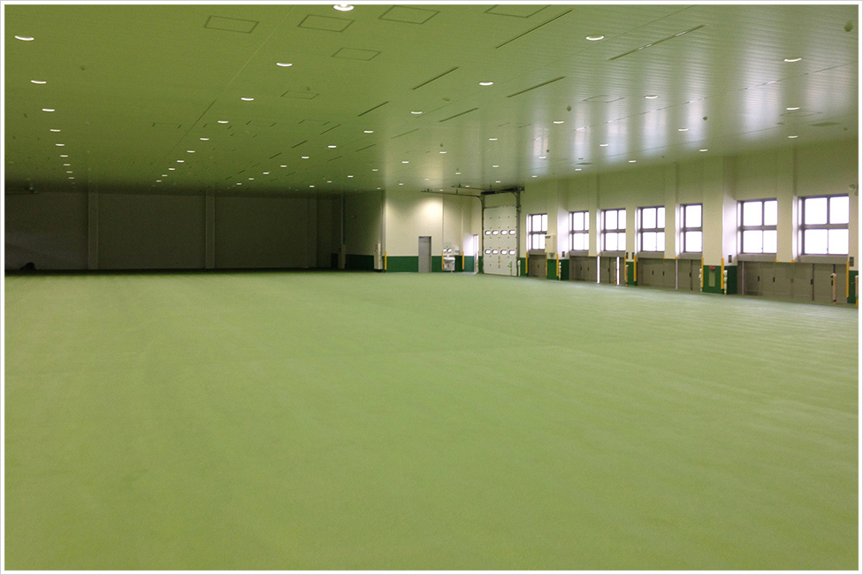 舘鼻地区荷捌き所Ｃ棟の施工写真