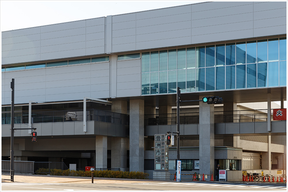 東京都中央卸売市場 豊洲市場の施工写真